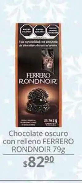 La Comer Chocolate ferrero rondnoir 79g oferta
