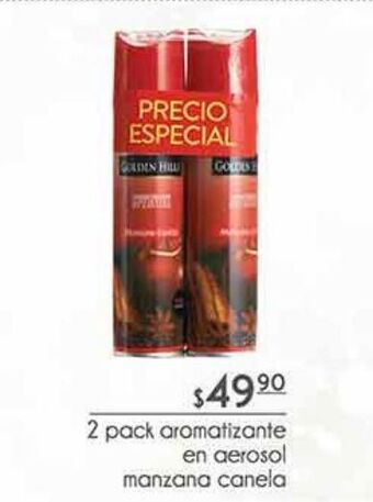Fresko 2 pack aromatizante en aerosol manzana canela oferta
