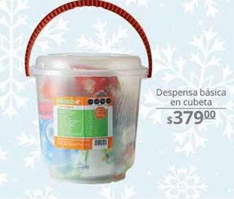 La Comer Despensa básica en cubeta oferta