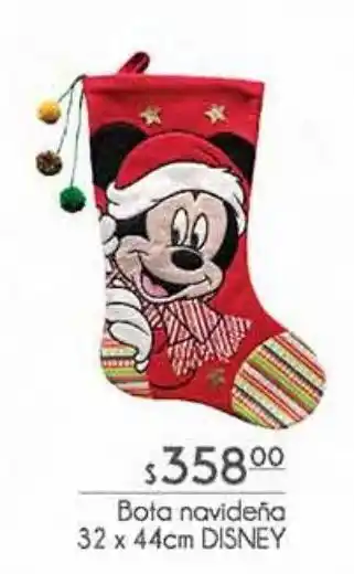 Fresko Bota navideña disney oferta