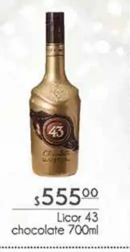 Fresko Licor 43 de chocolate 700ml oferta