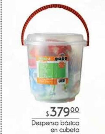 Fresko Despensa básica en cubeta oferta