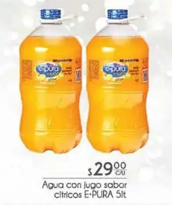 Agua con jugo e pura 5l
