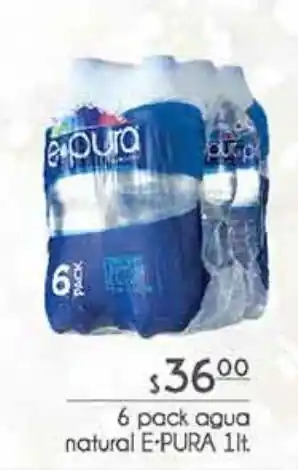 Fresko 6 pack agua e pura oferta