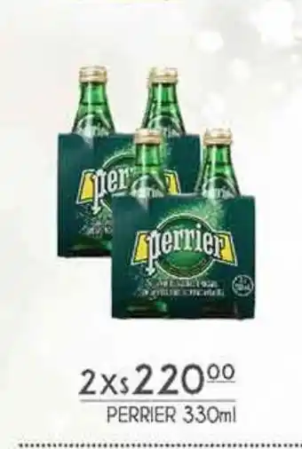 Agua perrier 330ml x 2