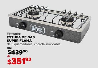 DelSol Estufa de gas super flama oferta