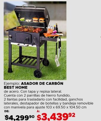 DelSol Asador de carbón best home oferta