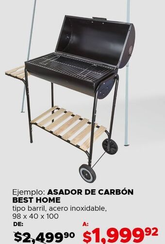 DelSol Asador de carbón best home oferta
