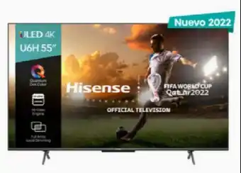 Hisense ULED 4K U6H 55"