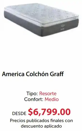 America Colchón Graff