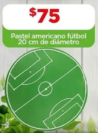 Bodega Aurrerá Pastel Americano Fútbol 20cm de diámetro oferta
