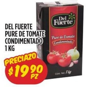 Mi Tienda del Ahorro Del Fuerte Pure de Tomate Condimentado 1kg oferta