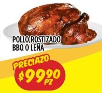 Mi Tienda del Ahorro Pollo Rostizado BBQ o Leña oferta