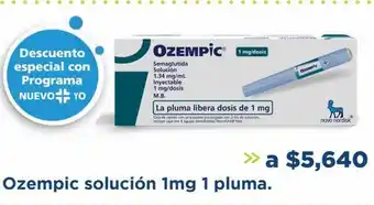 Farmacia San Pablo Ozempic solución 1mg 1 pluma. oferta