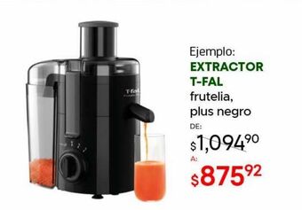Extractor t-fal