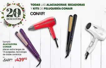 Woolworth Todas las alaciadoras, secadoras y kits de peluquería conair oferta