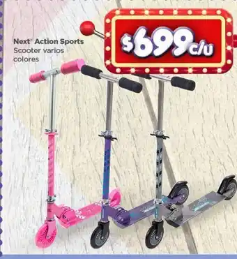 Bodega Aurrerá Scooter next action sports oferta