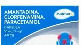 Bodega Aurrerá Medimart amantadina, clorfenamina, paracetamol oferta