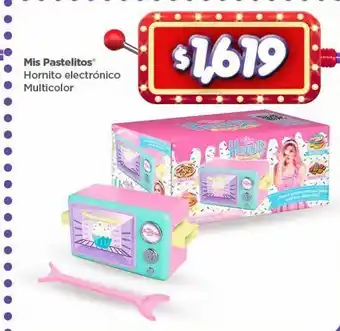 Bodega Aurrerá Mis pastelitos hornito electrónico multicolor oferta