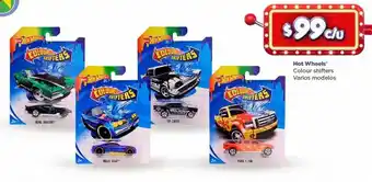 Hot wheels colour shifters