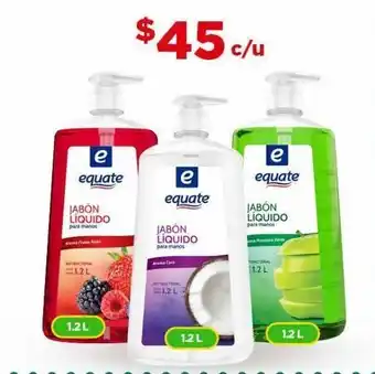 Bodega Aurrerá Jabón líquido equate oferta