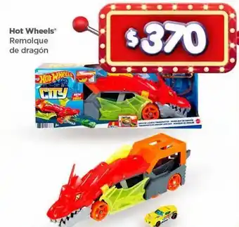 Bodega Aurrerá Hot wheels remolque de dragón oferta