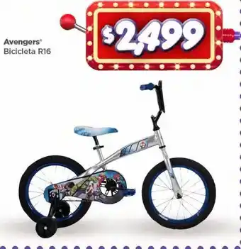 Bodega Aurrerá Bicicleta r16 avengers oferta