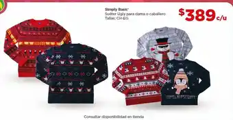 Bodega Aurrerá Suéter simply basic oferta