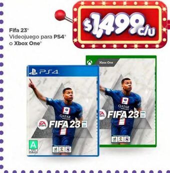Bodega Aurrerá Fifa 23 videojuego para ps4 o xbox one oferta