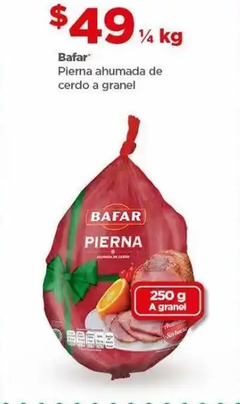 Bodega Aurrerá Pierna ahumada de cerdo bafar 1/4 kg oferta