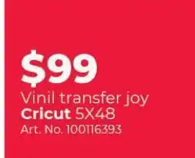 Office Depot Vinil transfer joy cricut 5x48 oferta
