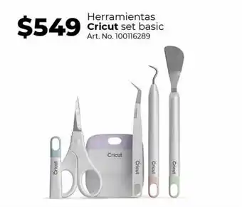 Office Depot Herramientas cricut set basic oferta