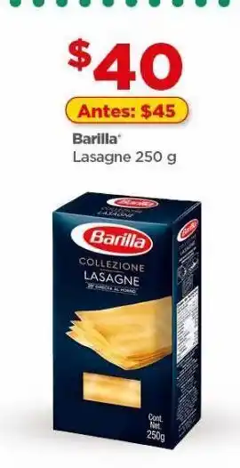 Lasaña barilla 250g