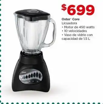 Bodega Aurrerá Licuadora oster core oferta