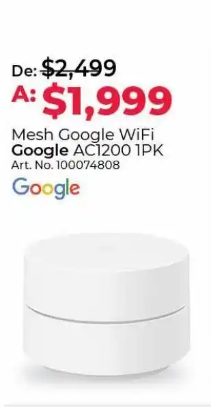 Google mesh wifi