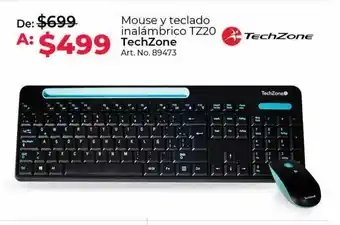 Office Depot Mouse y teclado inalambrico tz20 oferta