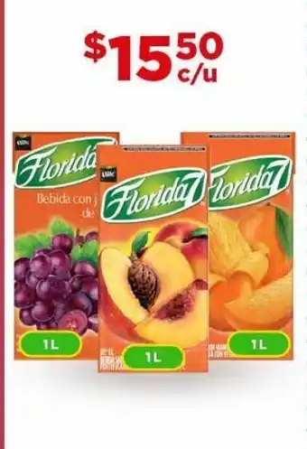 Bodega Aurrerá Jugos florida 7 oferta