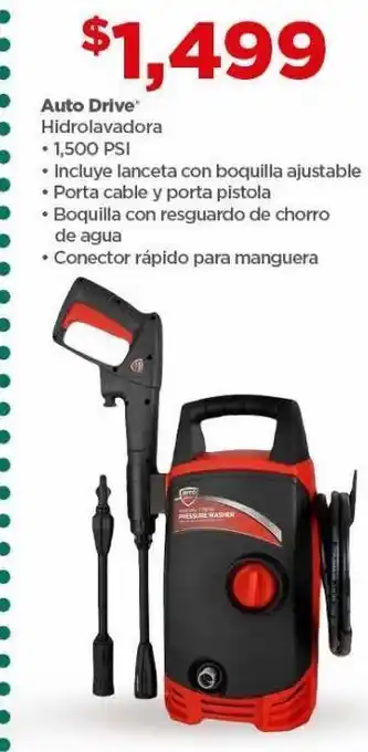 Bodega Aurrerá Auto drive hidrolavadora oferta