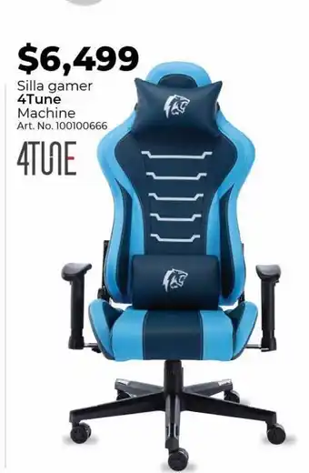 Office Depot Silla gamer 4tune machine oferta