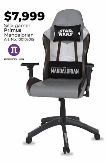 Silla gamer primus mandalorian