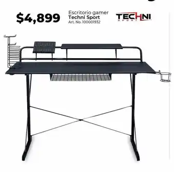 Office Depot Escritorio gamer techni sport oferta