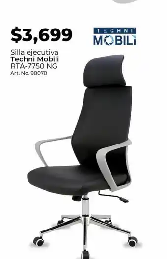 Office Depot Silla ejecutiva techni mobili oferta