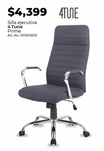 Office Depot Silla ejecutiva 4tune prime oferta