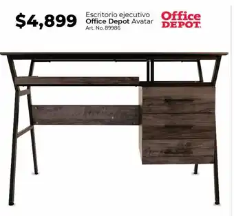 Escritorio ejecutivo office depot avatar