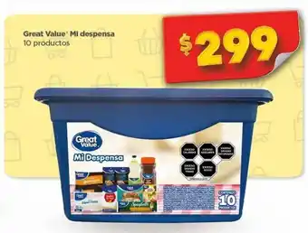 Bodega Aurrerá Great value mi despensa oferta