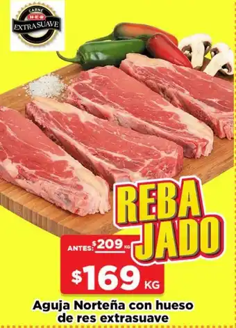 HEB Aguja Norteña con Hueso de Res Extrasuave oferta