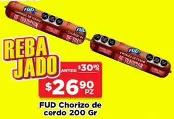 HEB FUD Chorizo de Cerdo 200gr oferta