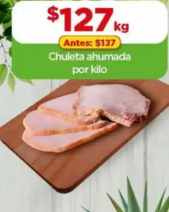 Chuleta ahumada por kilo