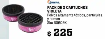 Pack de 2 Cartuchos Violeta