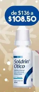 Farmacia San Pablo Soldrin otico sol 10mg gto c/10ml oferta